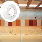 Floor Marking Tapes Vinyl Floor Tape White Marking Dance Splicing Safety for Social Distancing Gyms Athletics School