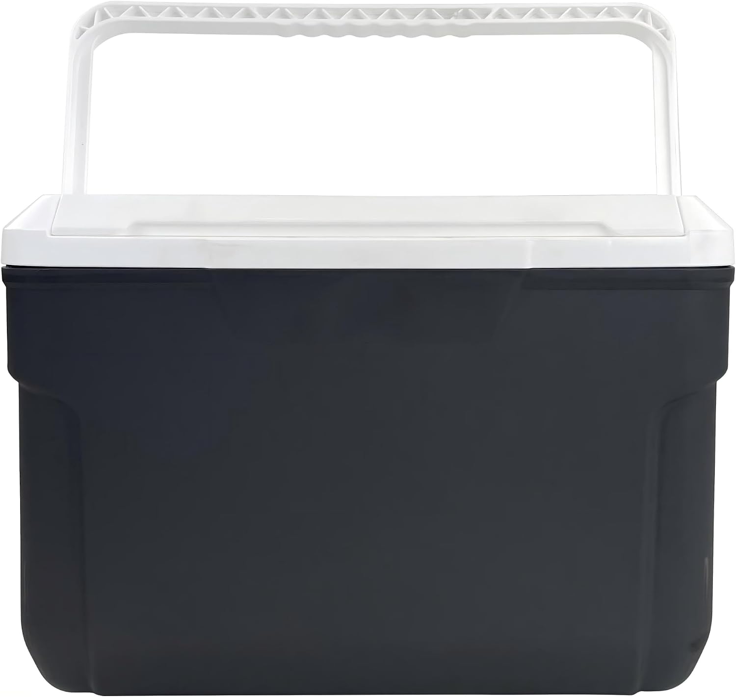 10QT Hard-Sided Insulated Cooler Gray Stores 14 Cans, Compact Leak Resistant Ice Chest, Lightweight Portable Cooler