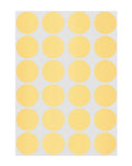 Tan Dot Stickers, 3/4 Inch, 1008/Pack