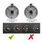 8 Pack Gas Stove Knobs 8mm Cooker Control Switch Oven Knob Stove Burner Knob For Kitchen Replacement Accessories