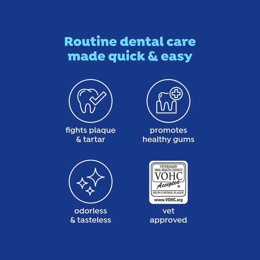 Naturél Promise Fresh Dental Breath Freshener & Teeth Cleaning Water Additive for Dogs, 18 oz Bottle