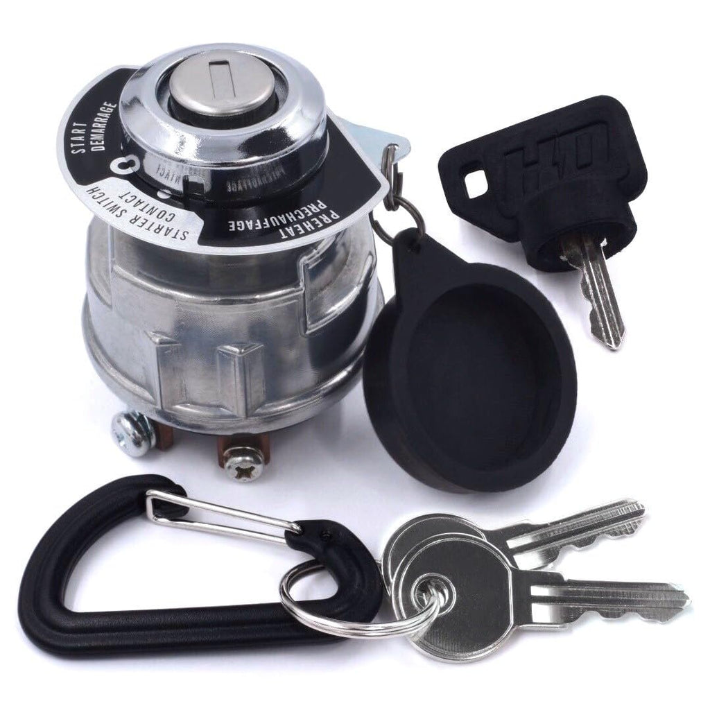 Starter Ignition Switch w/Protective Umbrella Key & Cap for Grasshopper