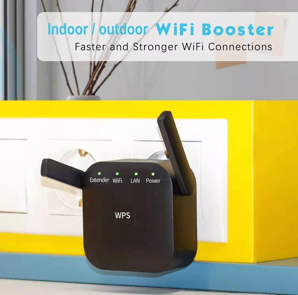 2026 Fastest WiFi Extender, WiFi Repeater, WiFi Booster, Covers Up to 10000 Sq.ft and 80 Devices, Internet Booster
