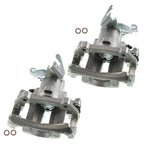 Forlevlaep 2PCS Rear L&R Brake Calipers w/Bracket For Ford Mustang 2005-14