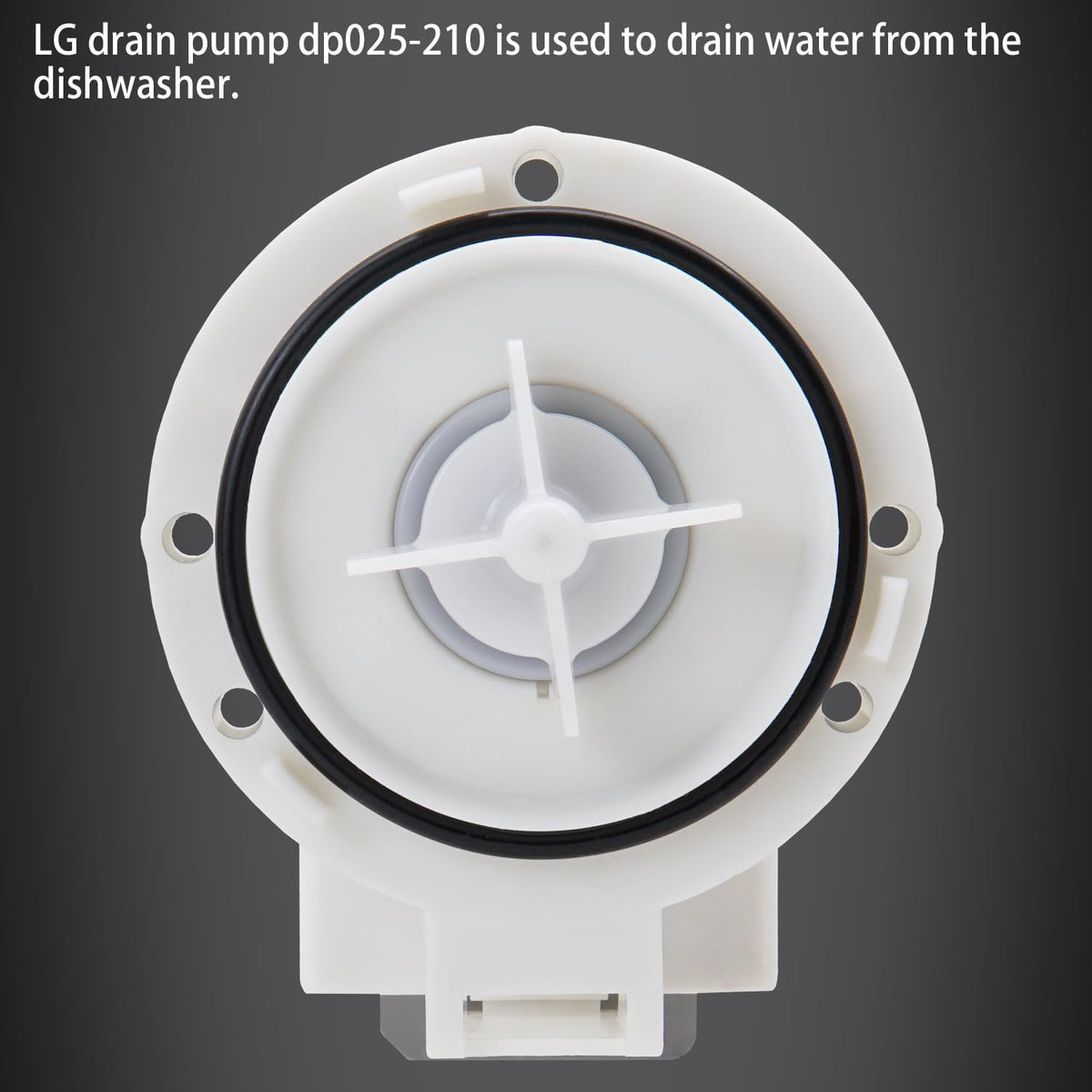 DP025-210 Dishwasher Drain Pump Compatible with LG Dishwasher