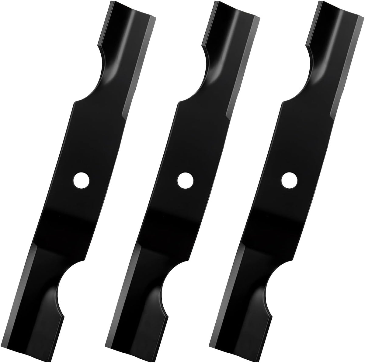 Aeagle 42 Inch High Lift Blade for Ariens Zoom 915159 915161 915171 915233 915323 Gravely ZT 42'' Deck Zero Turn Lawn Mower Replace 04265400 1134-9210-01, 3 Pack (Black)