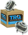 TRQ Front Wheel Bearing & Hub Assembly Set