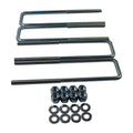 BST BSSP 12.5" Extended Square U-Bolts Kit for 2.5" Wide 9/16" Bolt Leaf Springs Compatible with 1988-2019 Chevy Silverado 1500 GMC C1500 Sierra 1500