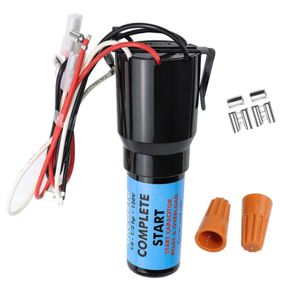 URCO410 3 in 1 Hard Start Kit for Refrigerators & Freezers | 1/4 to 3 in 1 Start Relay - Compressor Hard Start