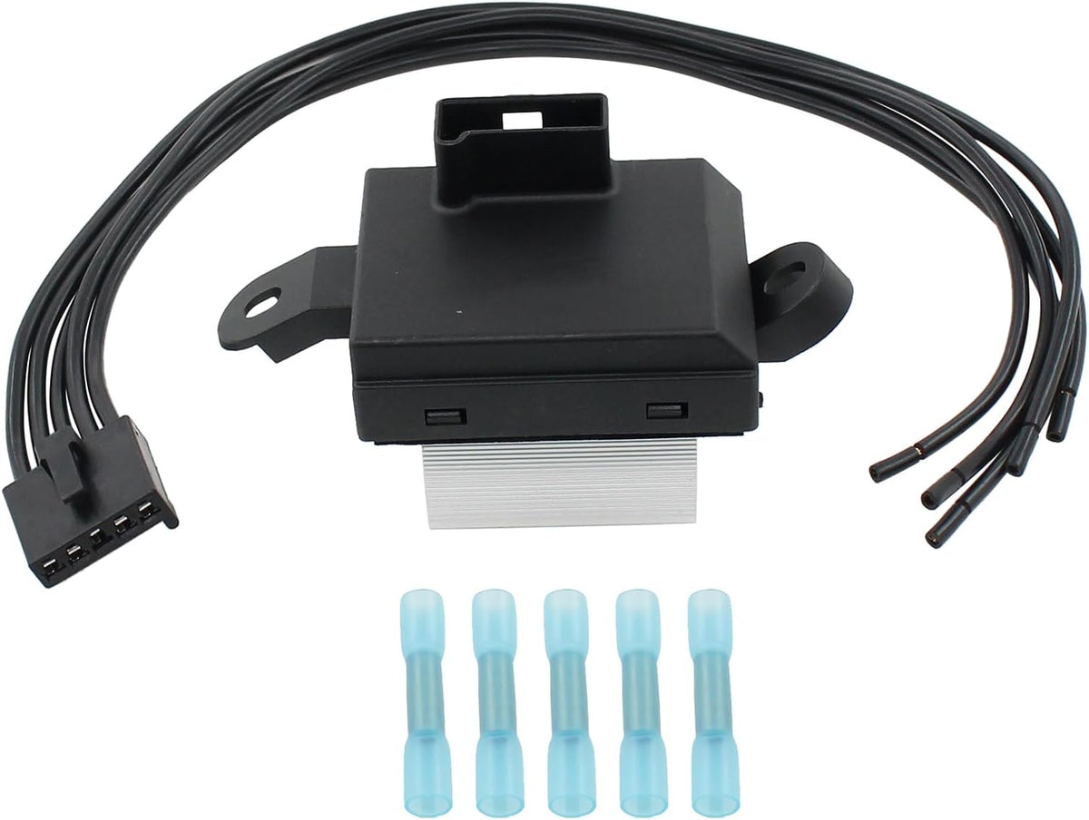 HVAC Blower Motor Resistor with Harness Plug for Chevrolet,Pontiac,Saturn