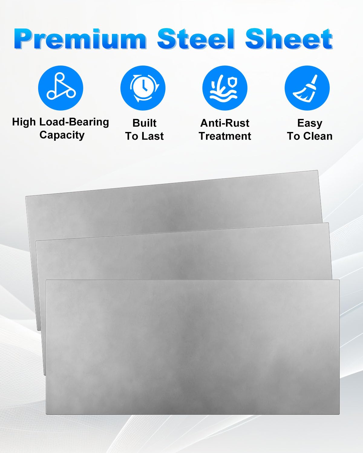 1 Pcs 12 x 24 x 1/8 Inch A36 Steel Plate Weldable Hot Rolled Steel | Weldable Steel Sheet Metal for Auto Body Repair