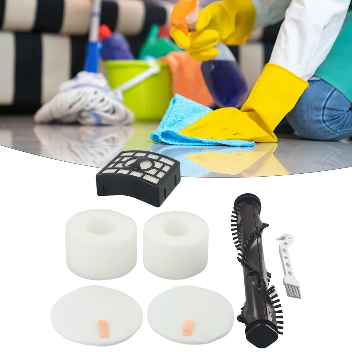 Brush Roll and Filter Accessories for Shark NV680 NV681 NV682 NV683 Vacuums