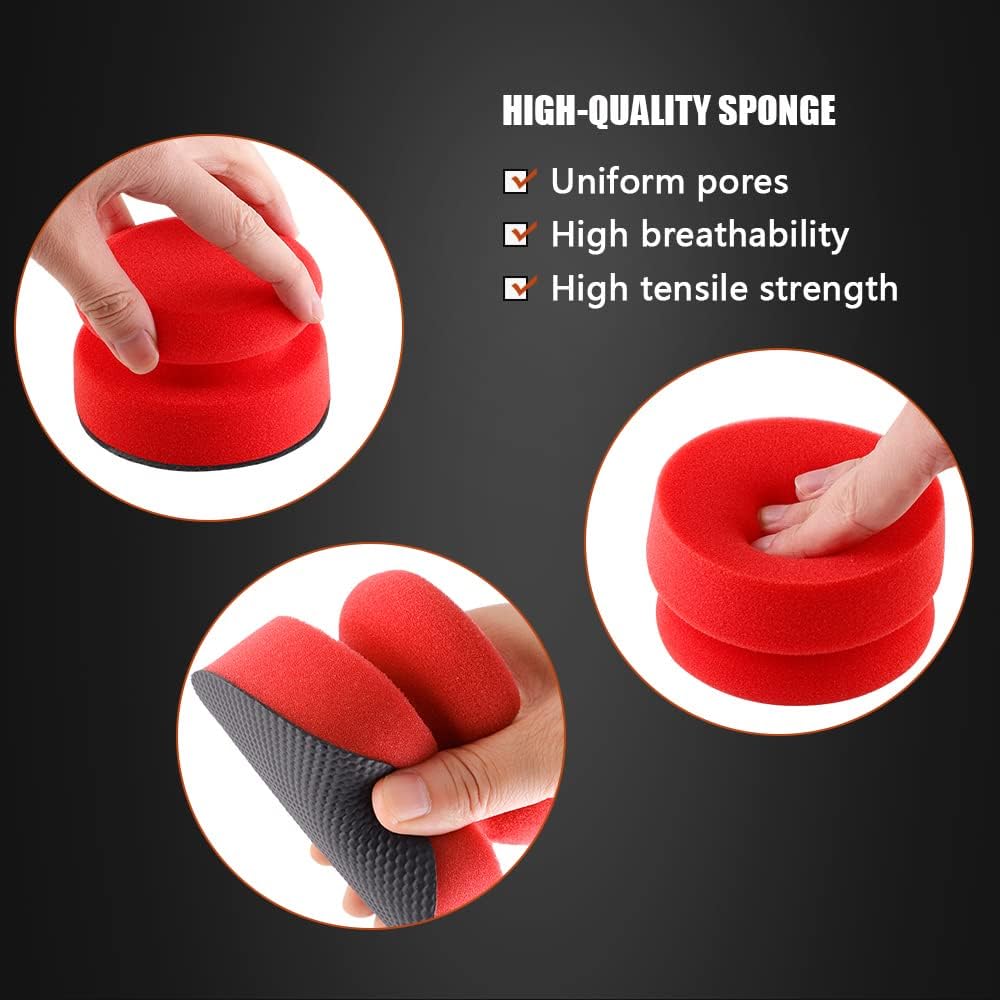 Synthetic Clay Bar Ball, Clay Bar Block, 1Pc Hand Clay Bar Pad for Car Detailing, Clay Bars Pad Auto Detailing -CHMLP07A