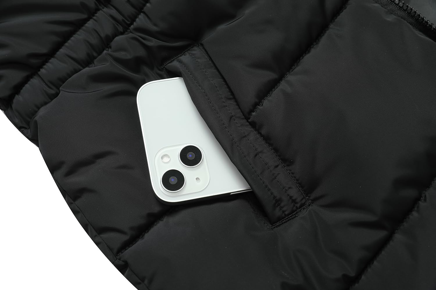 Girl's Winter Long Coat Parka Warm Hooded Puffer Jackets | Waterproof Polyester, Windproof Full Zipper, Ribbed Cuffs