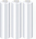 Clear Stretch Wrap, 4 Pack, 15 Inch x 1500 Feet 90 Gauge