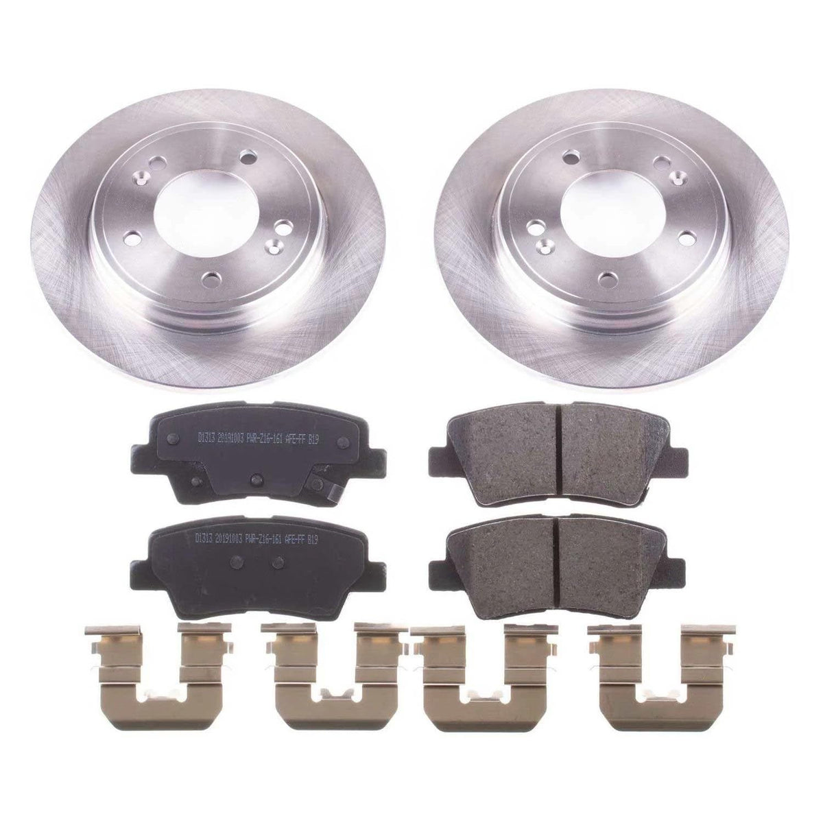 PowerStop Z17 Replacement Brake Pad & Rotor Kit Rear KOE7904