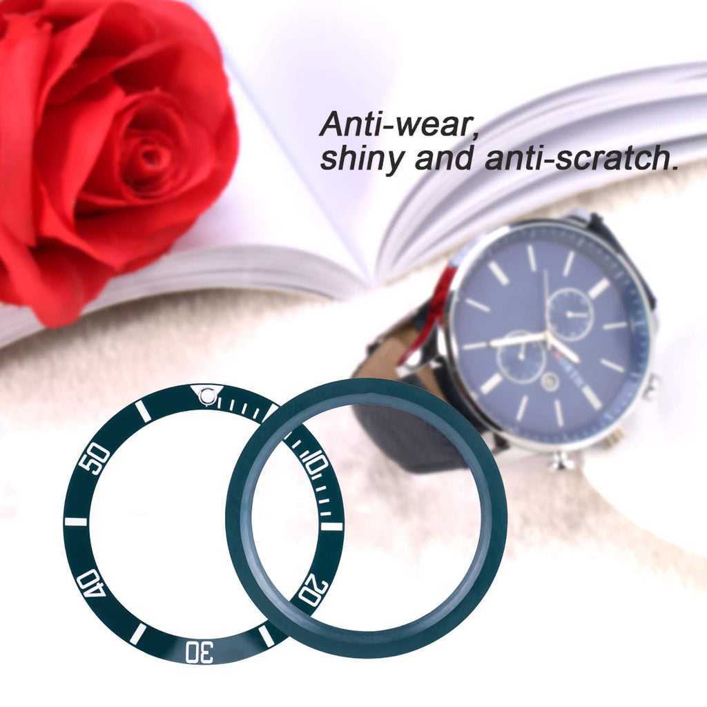 Ceramic Watch Bezel Insert, 38mm Outer, 30.6mm Inner, 1.6mm