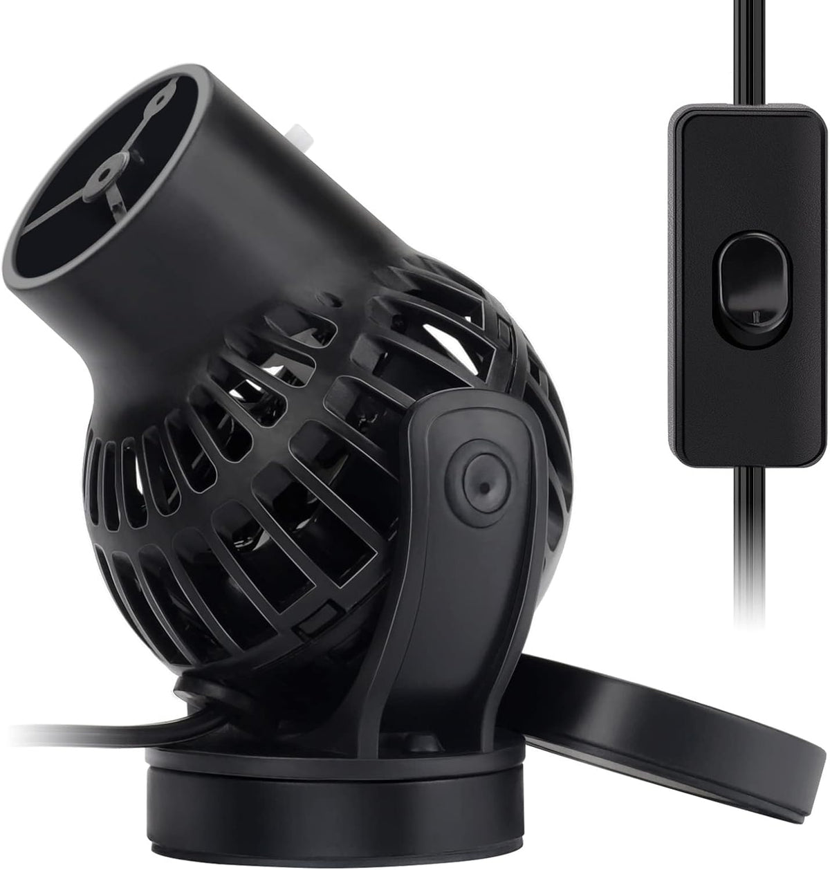 Wave Maker with Controller for Feeding, 792 GPH Ultra-Silence Aquarium Powerhead with Strong Magnet Suction Base for