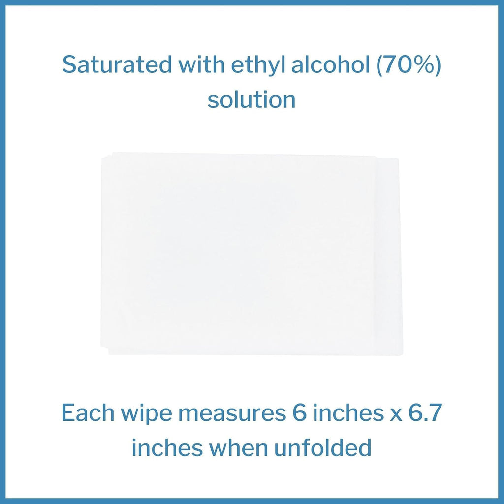 Hand Sanitizing Wipes Alcohol Wipes w/Aloe and Vitamin E, 100 ct