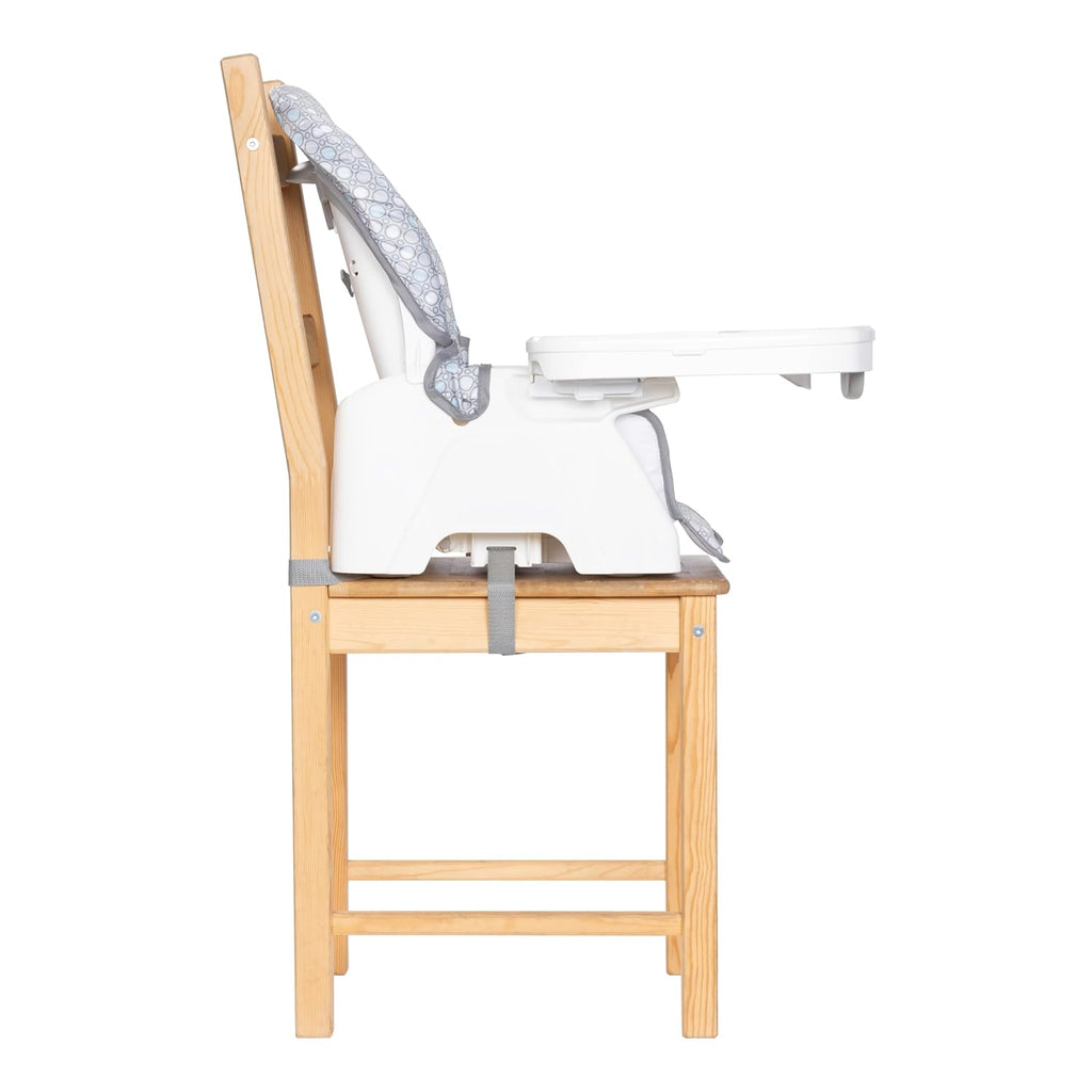 Adapt SpaceSaving Booster High Chair, Elephant Meadow Coral