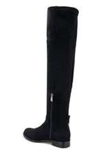 Women's Wind-y Over the Knee Stretch Boot, Black, 9 M US
