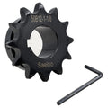 #50 Roller Chain Sprocket Type B 1 1/8 inch Bore 12 Tooth, Hardened Antirust 1045 Steel Drive Sprockets 50B12-1 1/8