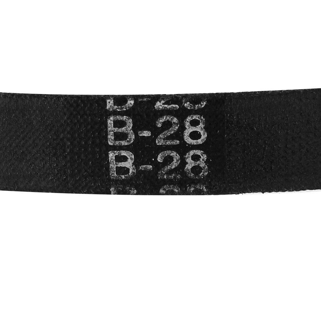 uxcell B-28 V-Belts 28" Inner Length, B-Section Rubber Drive Belt