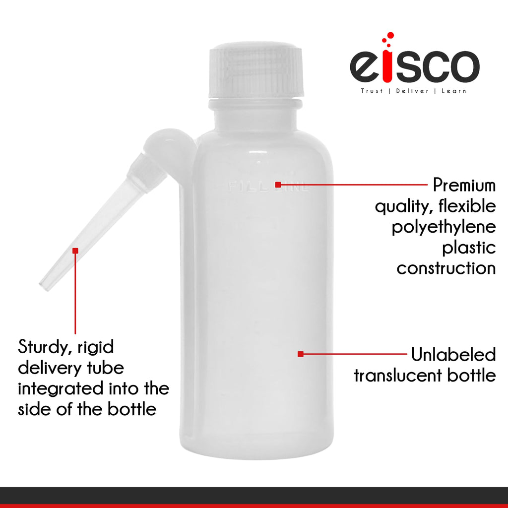 LDPE Wash Bottle, Squirt Bottle, Unbreakable, Translucent, 500ml