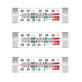 Refrigerator Freezer Thermometer 3 Pack, Easy Read Dial Fridge Thermometer with Hook & Stand, Waterproof for