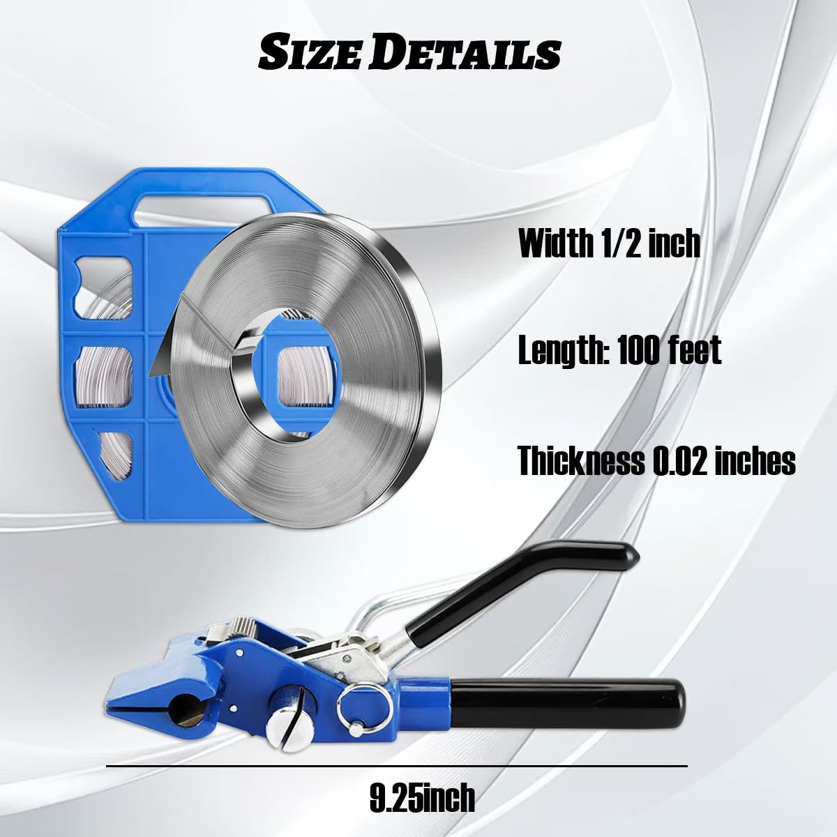 Banding Strapping Kit 304 Stainless Steel Strip Tensioner Tool
