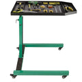 Mobile Work Table, Rolling Tool Cart with Brake Wheels, Large Work Bench