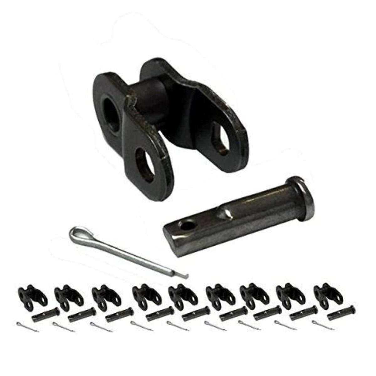 Jeremywell 60 Standard Roller Chain Offset Link (10PCS)