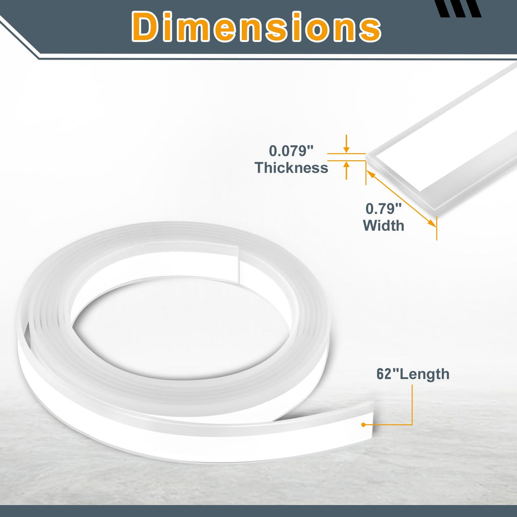 62" Splinter Guard Replacement Strip – Compatible with Festool Guide Rails