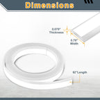 62" Splinter Guard Replacement Strip – Compatible with Festool Guide Rails