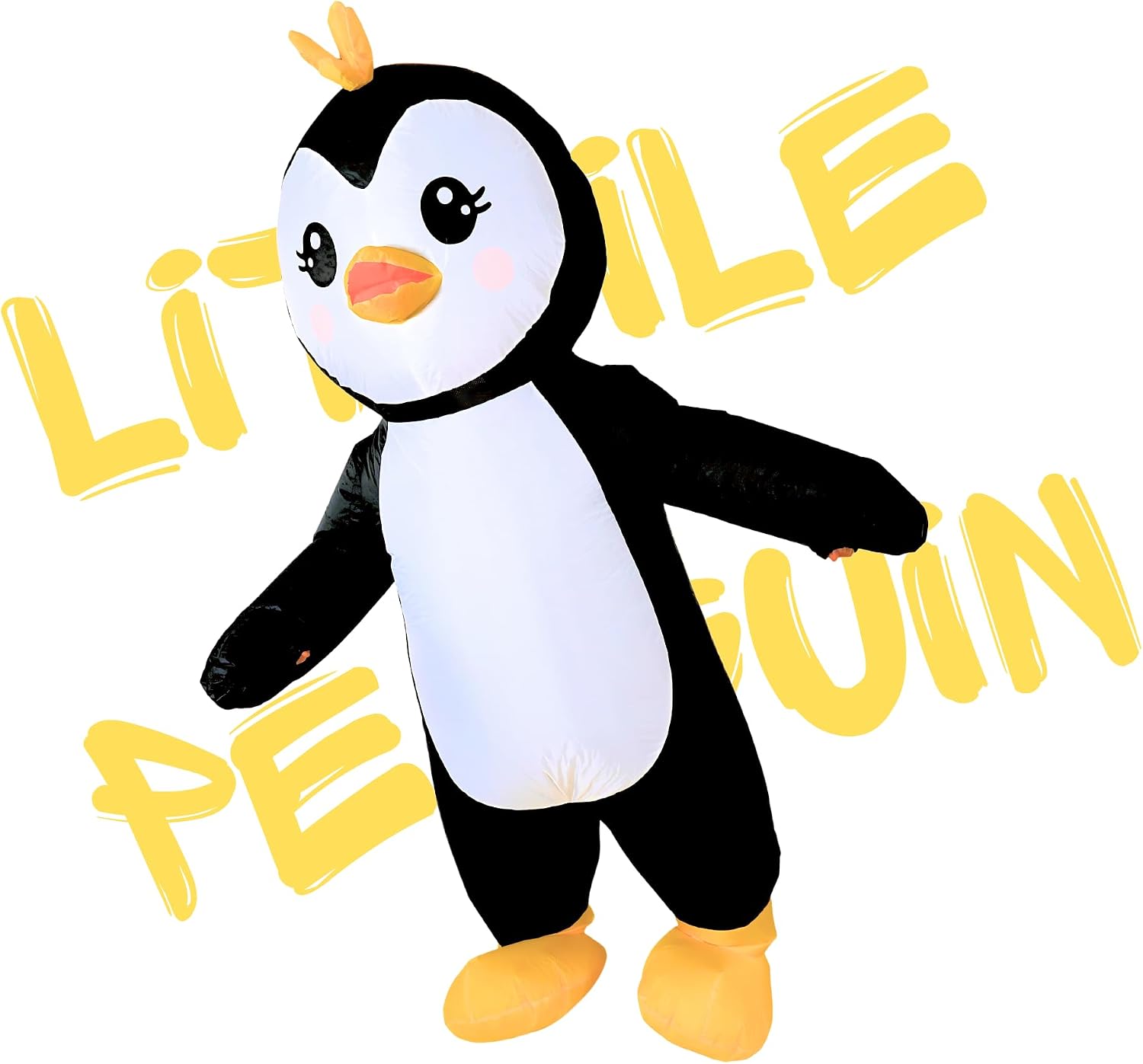 Inflatable Costume Adult, Blow Up Penguin Costume for Halloween Inflatables Cosplay Party