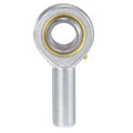 uxcell POS25 Spherical Rod End Bearing 25mm Bore Self-Lubricated Joint Bearing M24x2.0 Right Hand Male Thread Connector