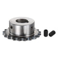 uxcell ISO/DIN 06B-1 Roller Chain Sprocket B Type 20mm Bore,3/8" Pitch