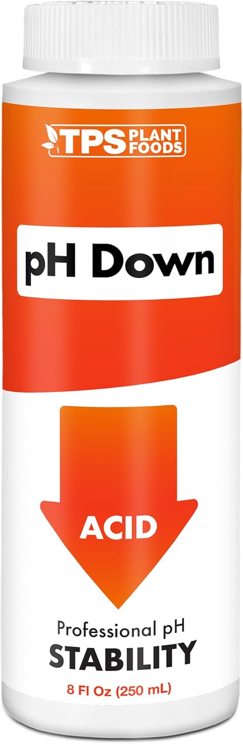 Ultra Strength pH Down, Professional Acid pH Adjuster, 8 oz | Unlocks Nutrient Uptake