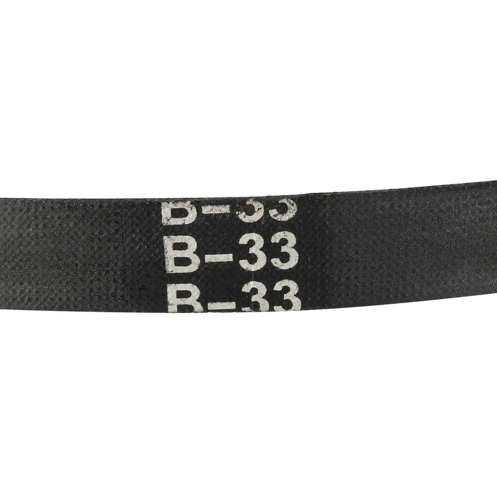 uxcell B-33 V-Belts 33" Inner Length, B-Section Rubber Drive Belt