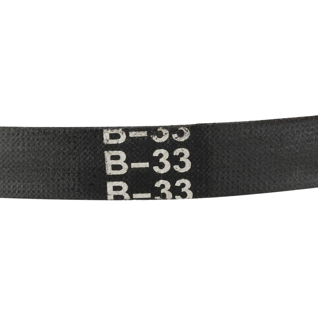 uxcell B-33 V-Belts 33" Inner Length, B-Section Rubber Drive Belt