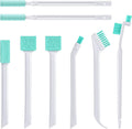 Small Cleaning Brush Tight Spaces, 8pcs Crevice Cleaning Brushes Tool for Household Use, Tiny Cleaning Brush Mini