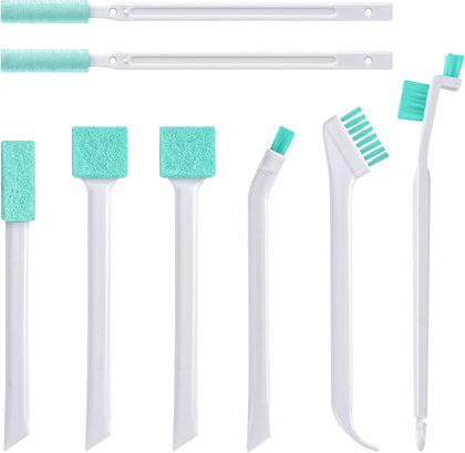 Small Cleaning Brush Tight Spaces, 8pcs Crevice Cleaning Brushes Tool for Household Use, Tiny Cleaning Brush Mini