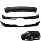 SEBLAFF Front Bumper Black Grille Replacement for E-dge