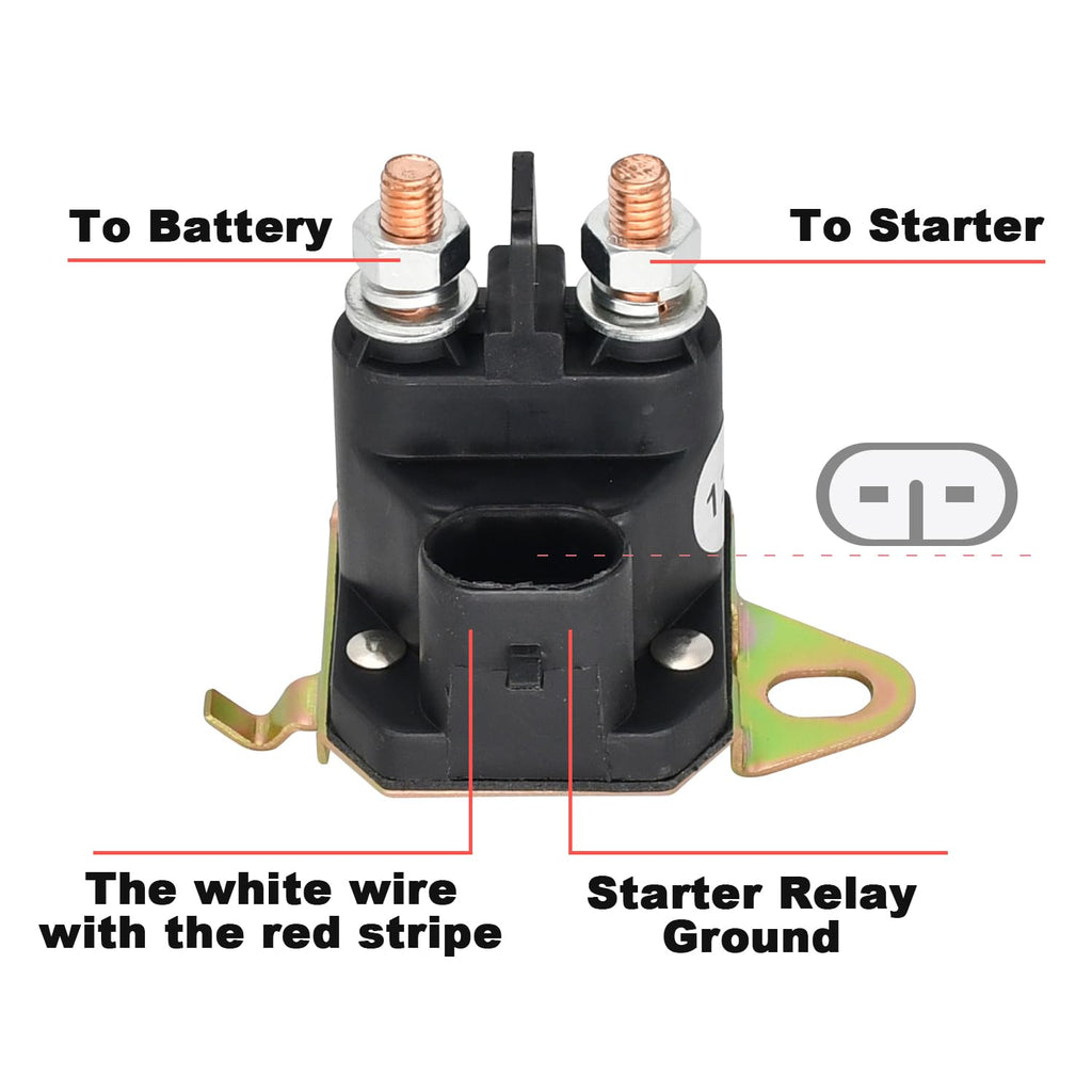 12V 05167200 7CM-1241-212-51 Starter Solenoid for Trombetta Lawn Mower