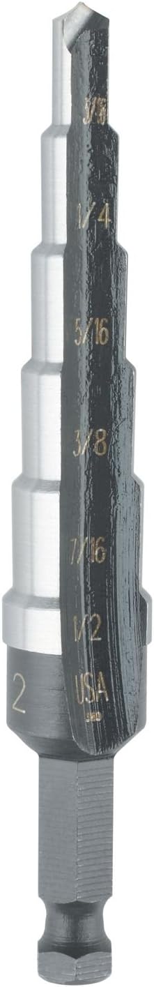 Irwin Tools IRWIN Step Drill Bit Set, General Purpose, 4-Piece (10225)