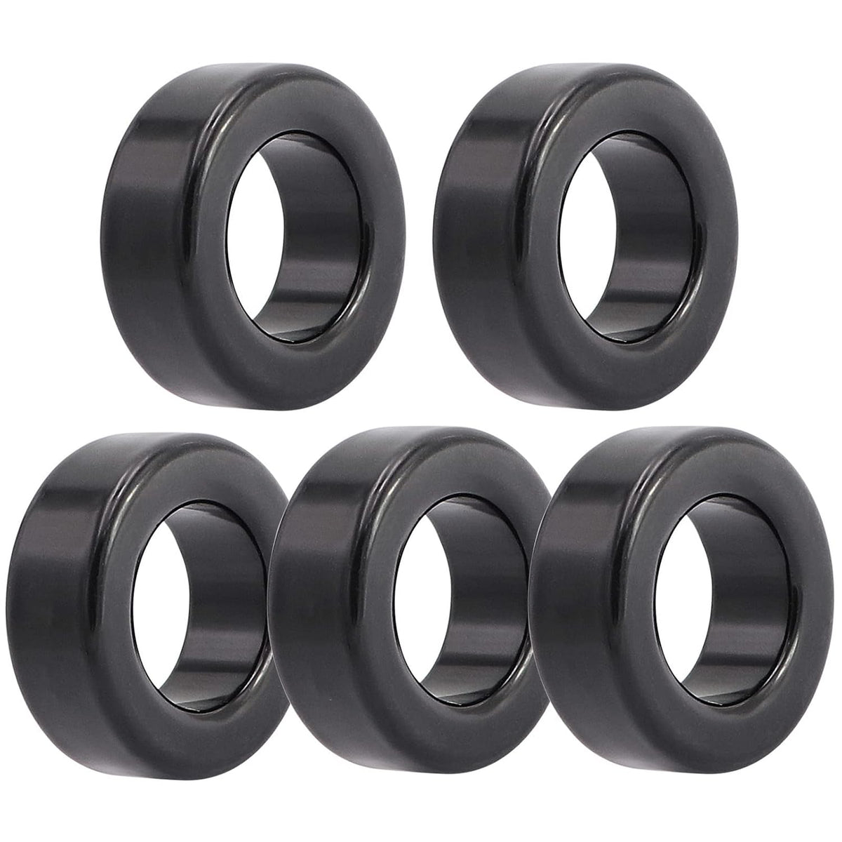 5pcs 42x24x16mm Ferrite Toroid Core EMI RFI Choke for Radio