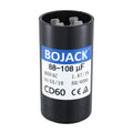 BOJACK 88-108 MFD 165VAC Round Start Capacitor 50/60 Hz AC