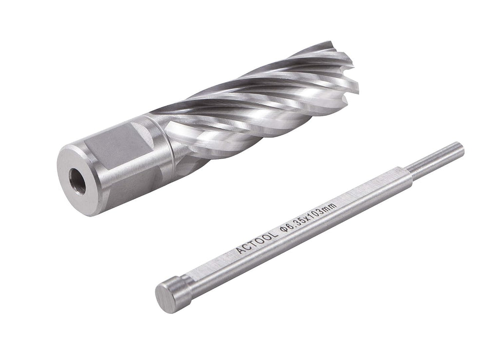 3/4" Diameter × 2" Depth of Cut HSS ANNULAR Cutter with 3/4'' Weldon Shank