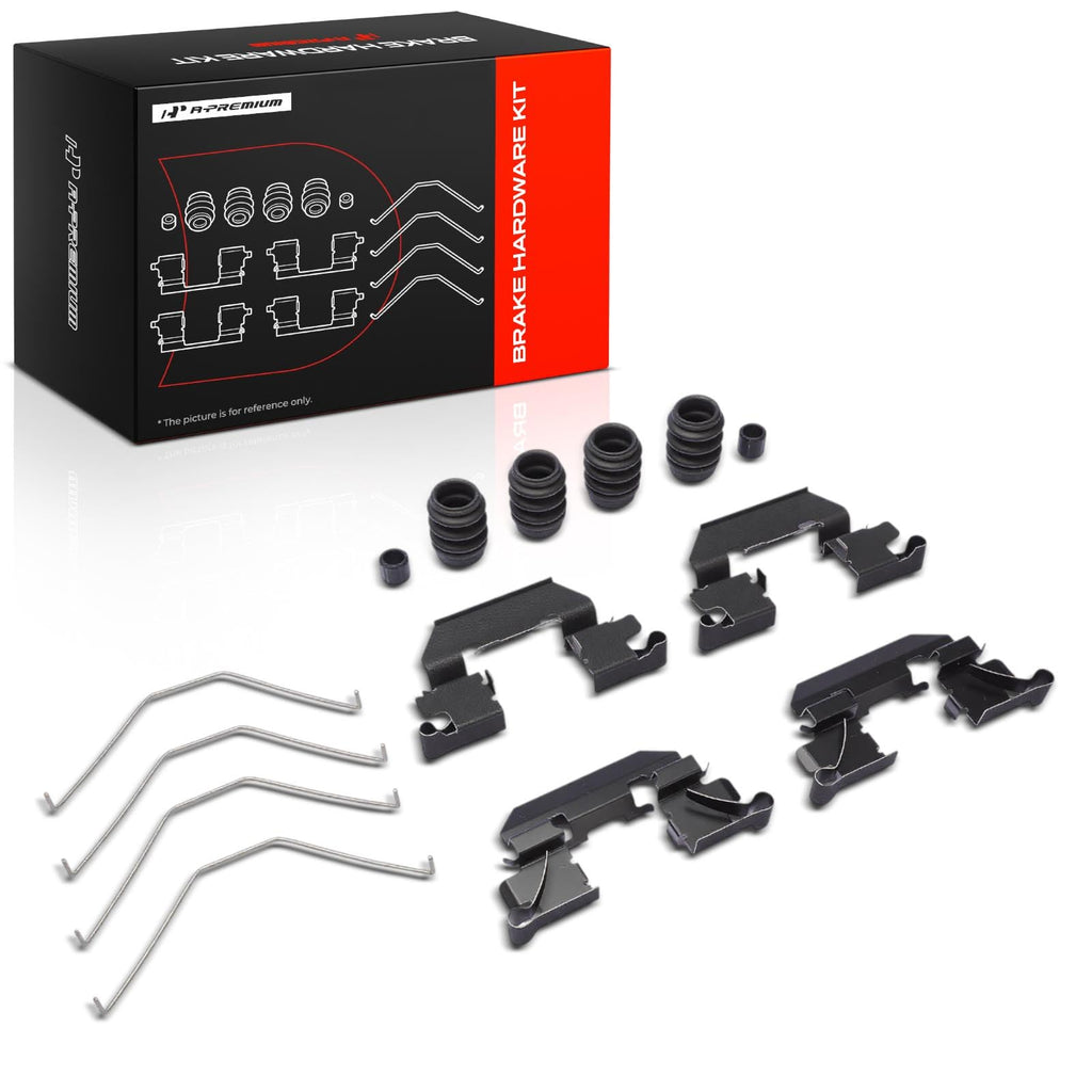 A-Premium Front Side Disc Brake Hardware Kit