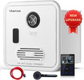 RV Tankless Water Heater, On Demand Instant Propane Gas RV Hot Water Heater, DC 12V, 15 x 15 inch Door & Front Water